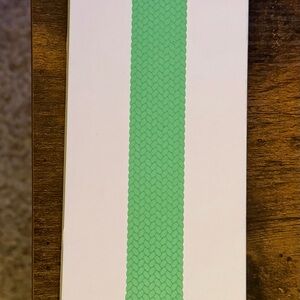 NIB 42/44/45/46/49 Apple Watch Green Braided Solo Loop